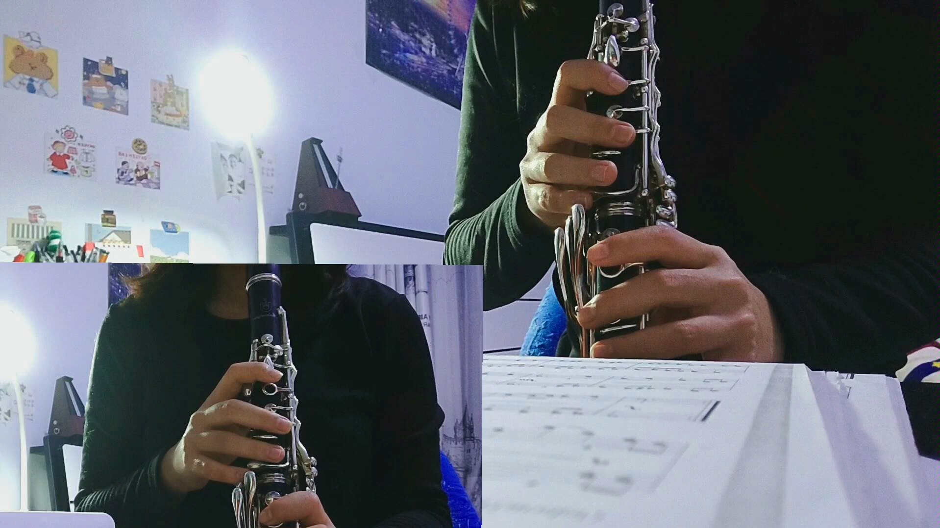 单簧管clarinet in bb/布列舞曲选自《烈火》bourre from fireworcs