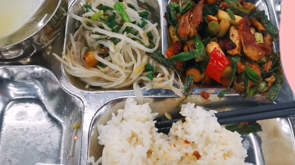 复旦枫林食堂32元的肉菜