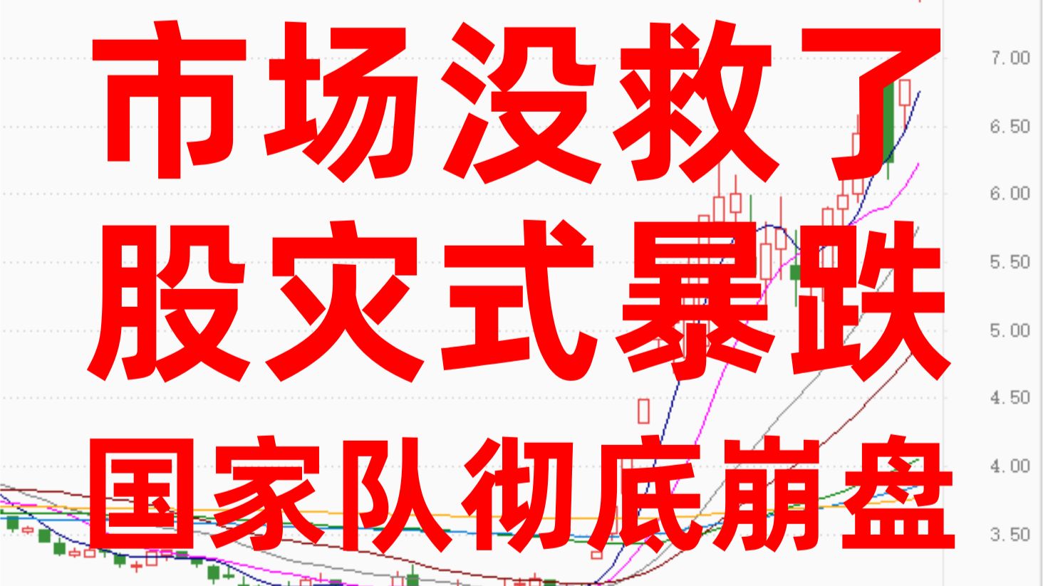 A股：市场没救了，股灾式暴跌！国家队彻底崩盘，谁在关键时刻猛烈砸盘？彻底沦为全球笑话！