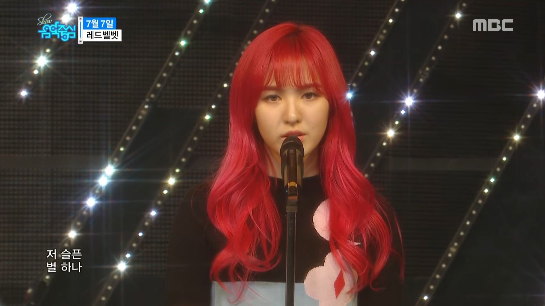 red velvet《7月7日 cool hot sweet love》打歌160319