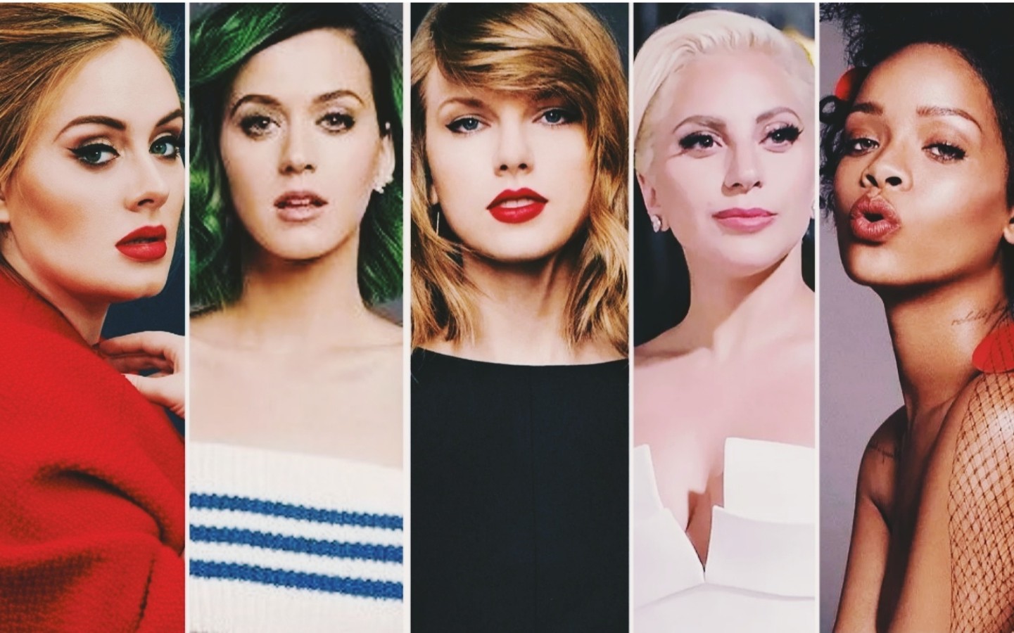 霉果日鳖呆五大diva各自的每张专辑中打入b榜前10的歌曲都有哪些你猜