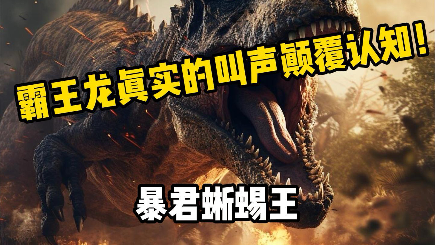霸王龙真实的叫声颠覆认知！-宇宙探秘社-宇宙探秘社-哔哩哔哩视频