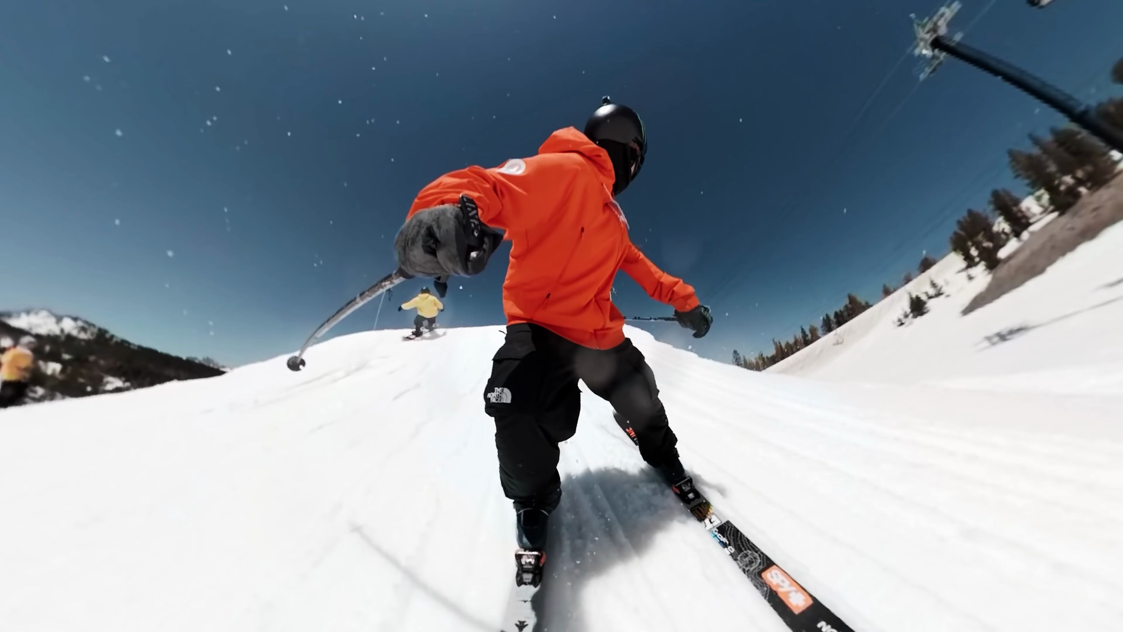 滑雪gopromaxparksessionmammothmountainin4k