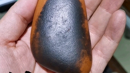 金丝玉沙漠漆!完整,黑油皮!