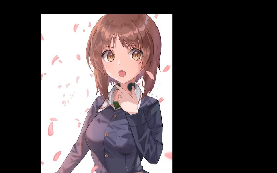 [少女与战车]ai美穗-翻转岩石,晨光洒落你身