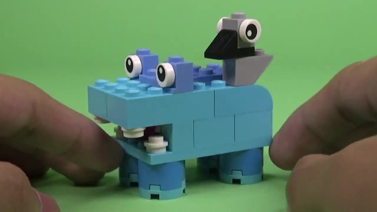 lego 乐高 moc 搭建一只河马_哔哩哔哩 (゜-゜)つロ 干杯~-bilibili