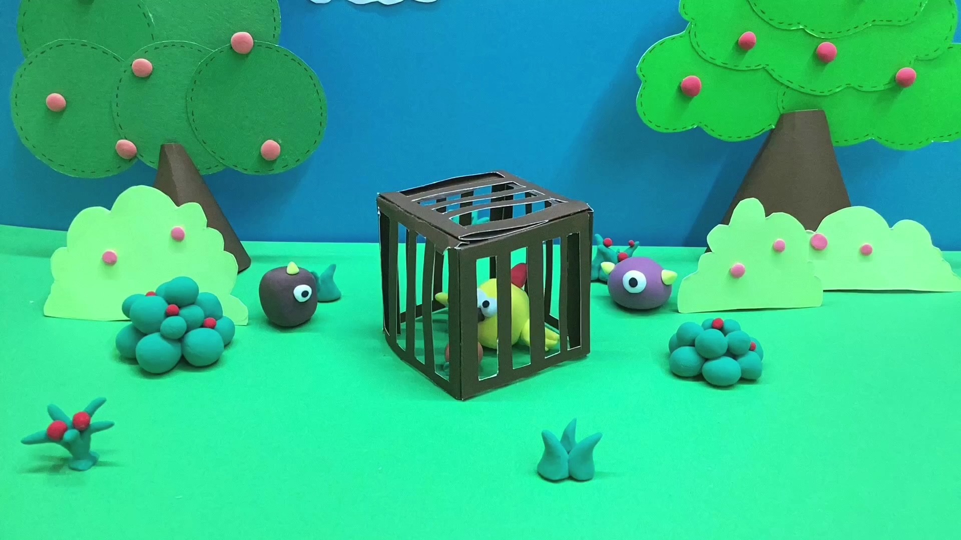 《森林之战》定格动画