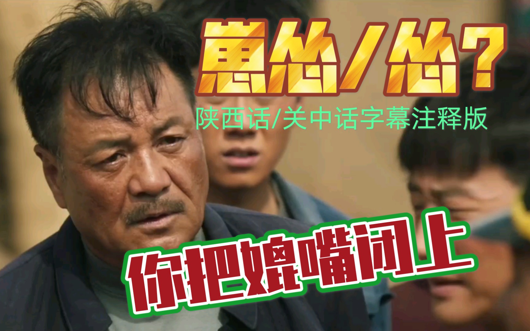 活动作品跟着张嘉译张嘉益和山海情一起学陕西话关中话第三期