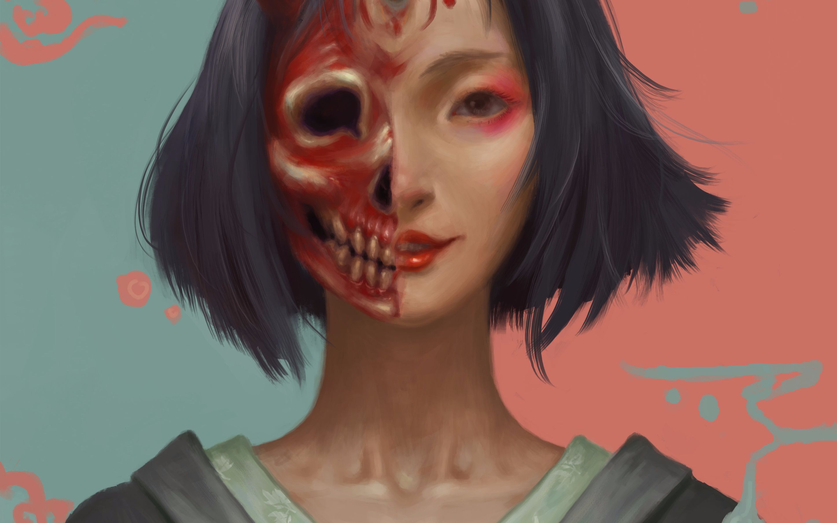 【板绘】日系鬼怪插画