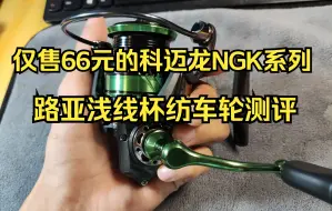 仅售66元的科迈龙NGK系列路亚浅线杯纺车轮测评