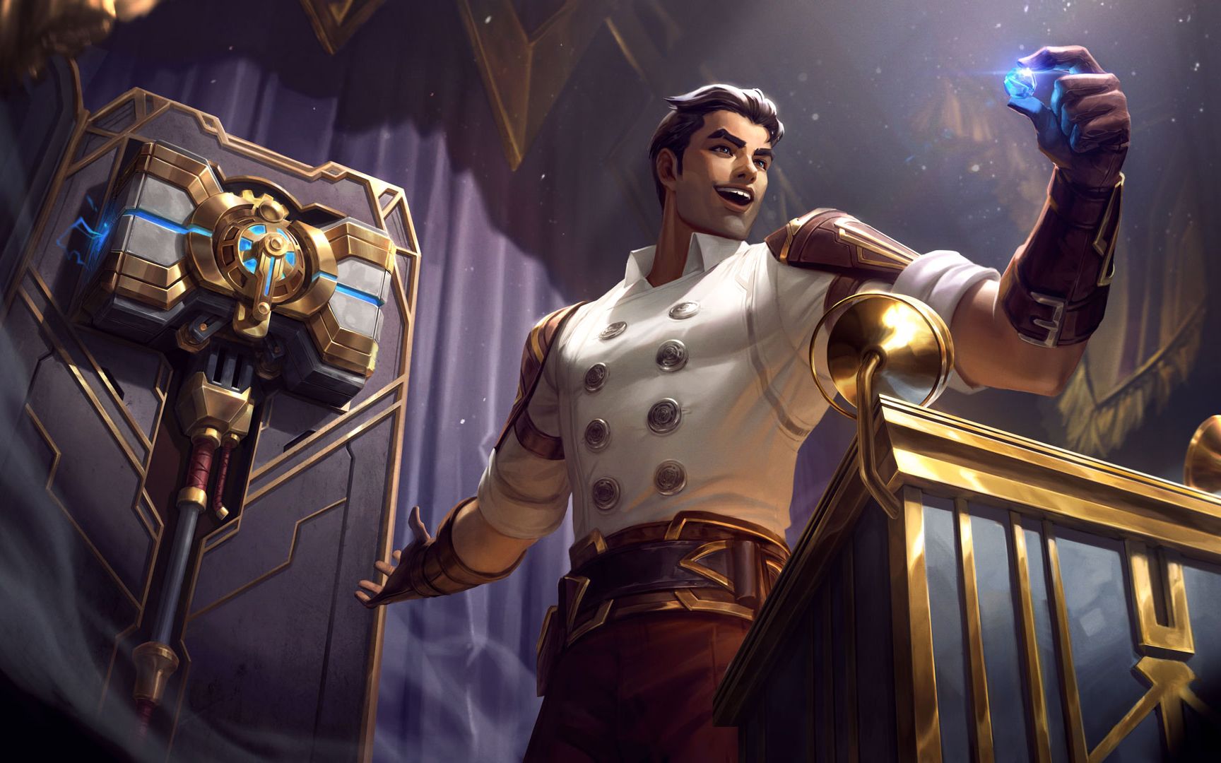 新皮肤的杰斯最帅,掘墓老婆变成了机械女鬼