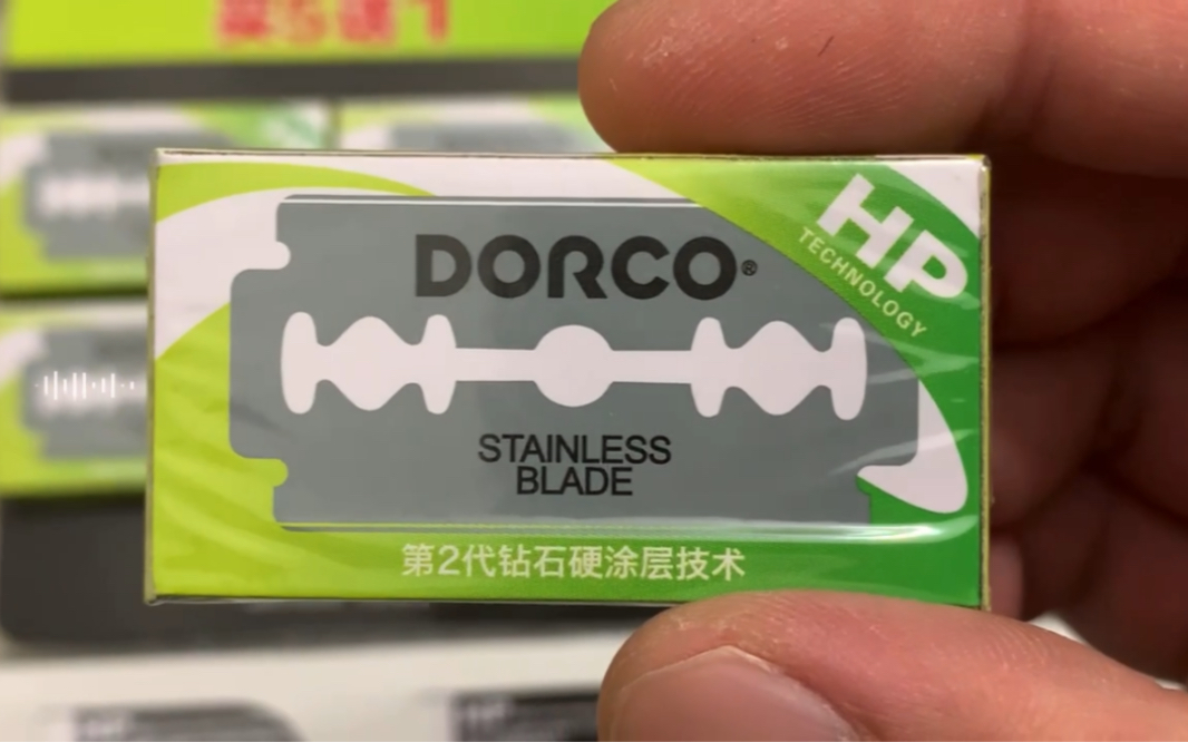 一起来瞧一瞧新包装的DORCO(多乐可)双刃剃须刀片哔哩哔哩bilibili