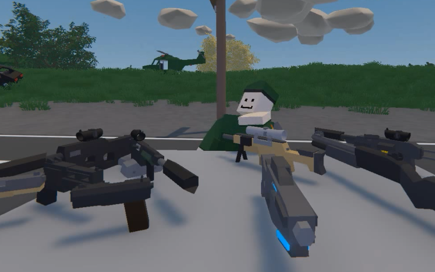 未转变者【unturned】 比利时地图更新介绍【武器篇】