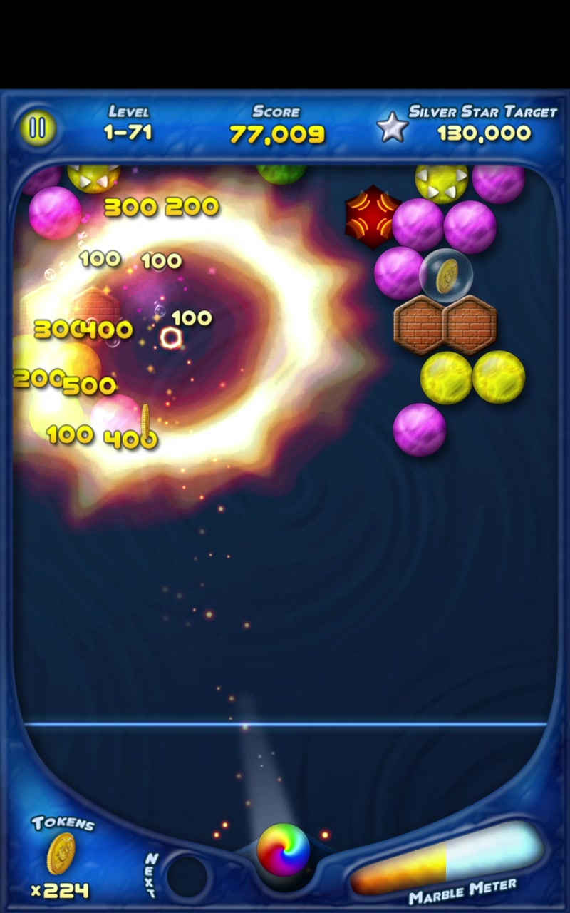 百玩不厌的泡泡龙iOS及Android游戏《Bubble Bust! 泡泡出击》关卡World 1 Level 70