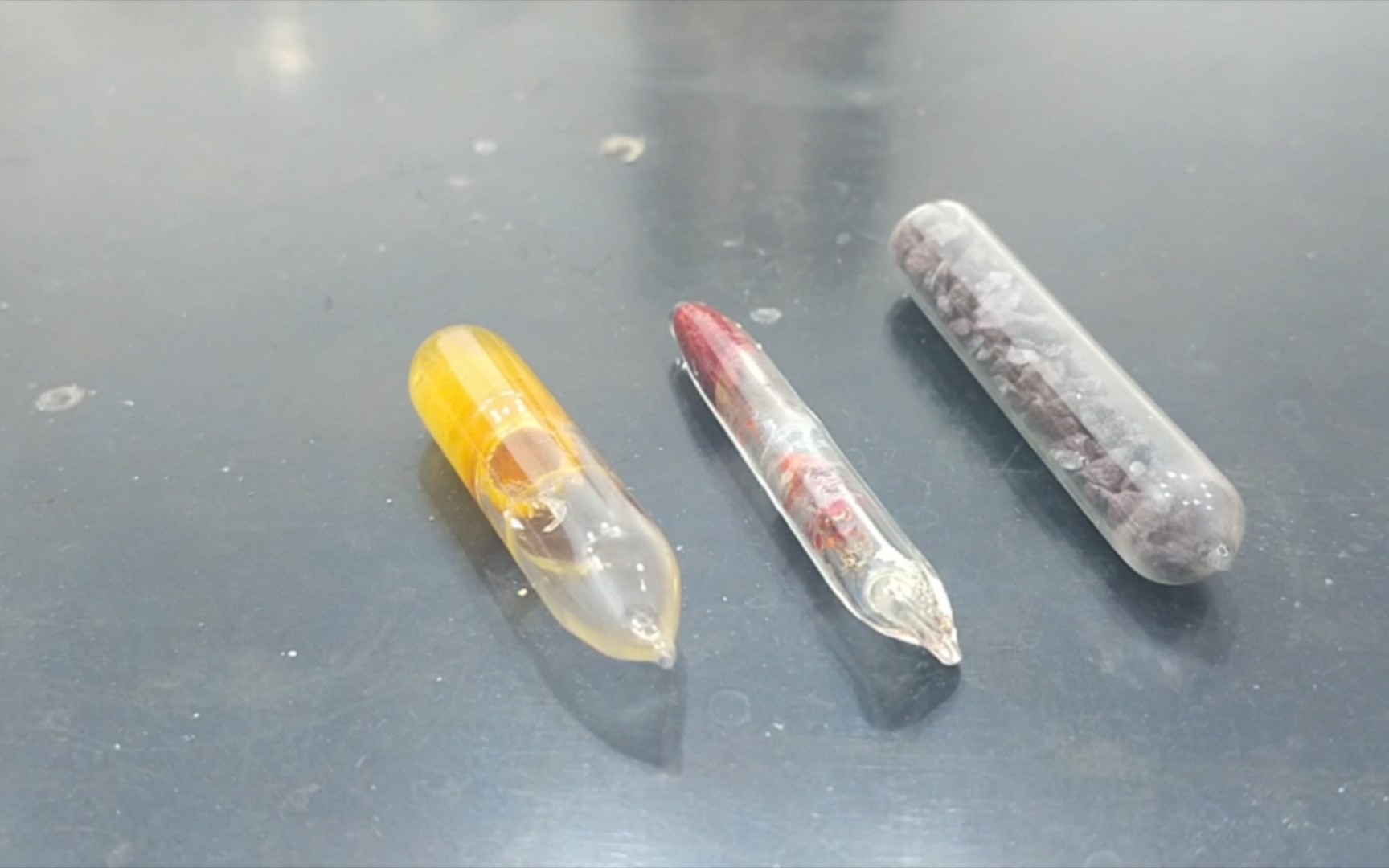 尝试制作厚壁玻封:高温高压液态红磷