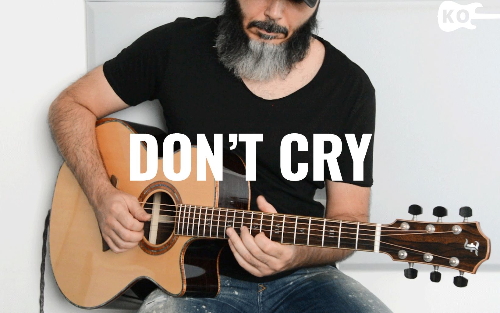 Guns N' Roses - Don't Cry - Acoustic Guitar Cover by Kfir Ochaion-Rical ...