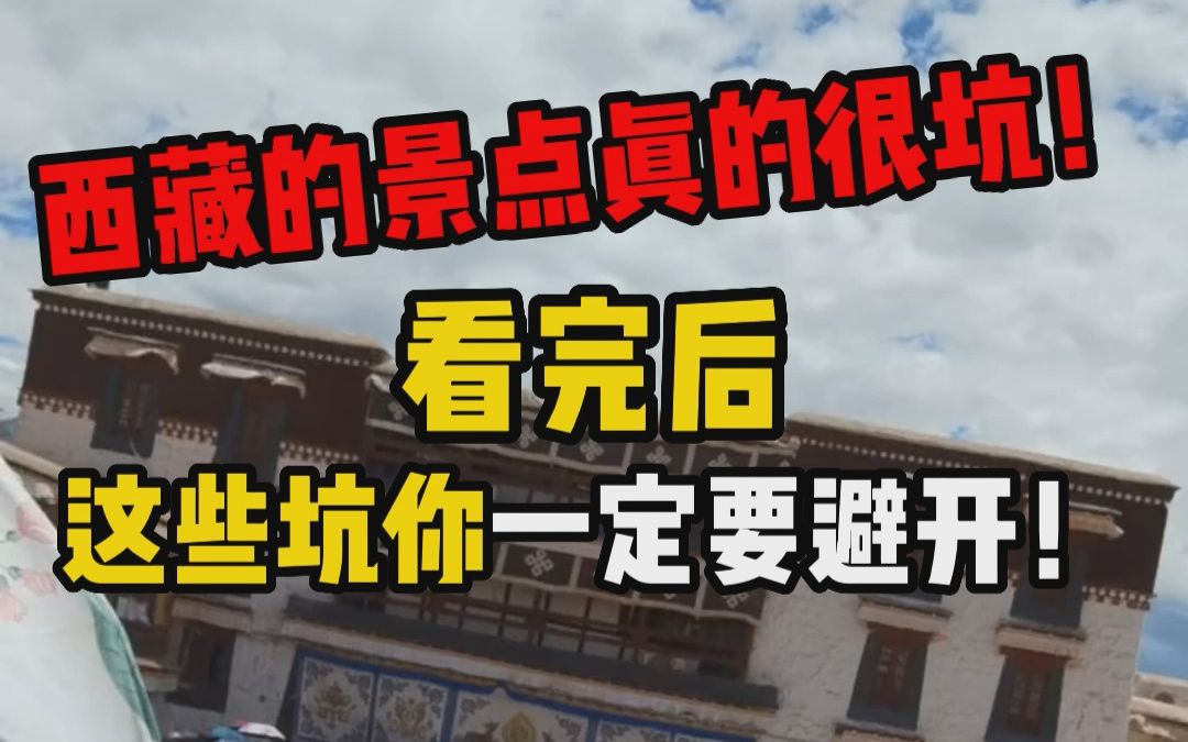 【西藏旅游攻略】西藏的景点有多坑?哔哩哔哩bilibili