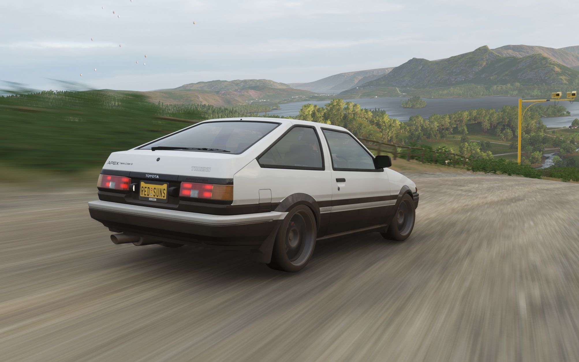 活动作品用ae86玩尘埃拉力赛极限竞速地平线4