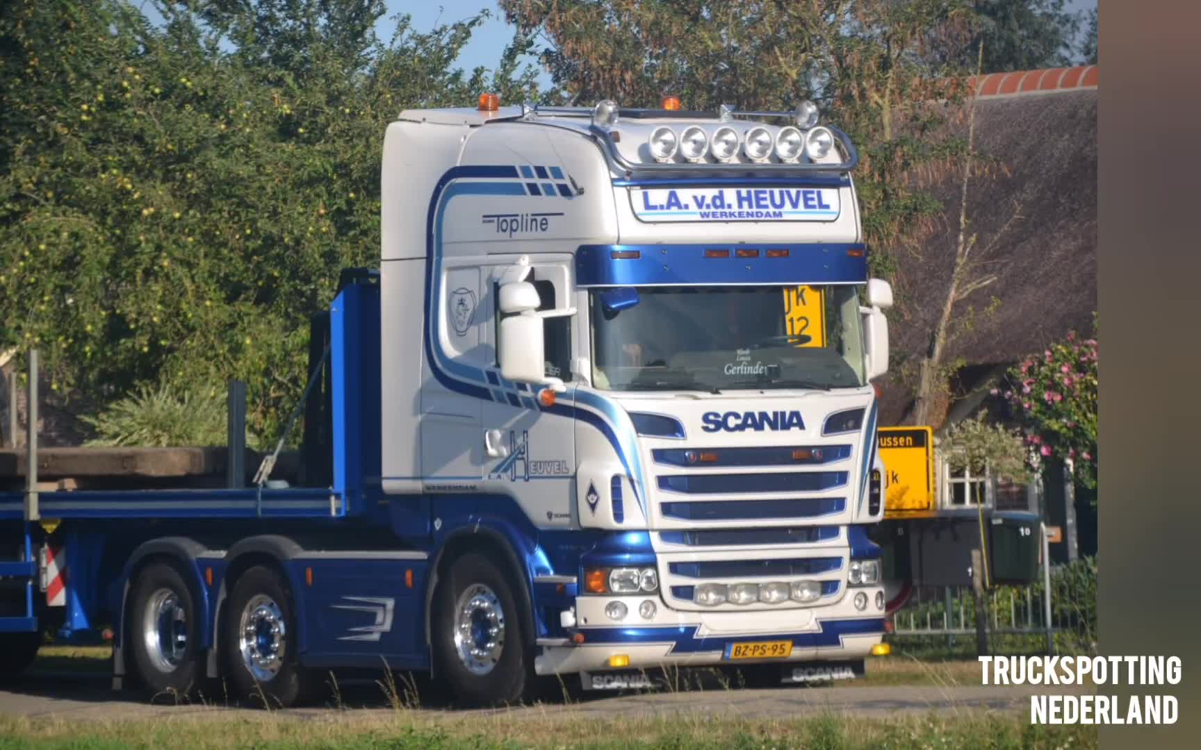 【欧洲卡车】【truckspotting neder】#76 - scania r500 v8 l.a.