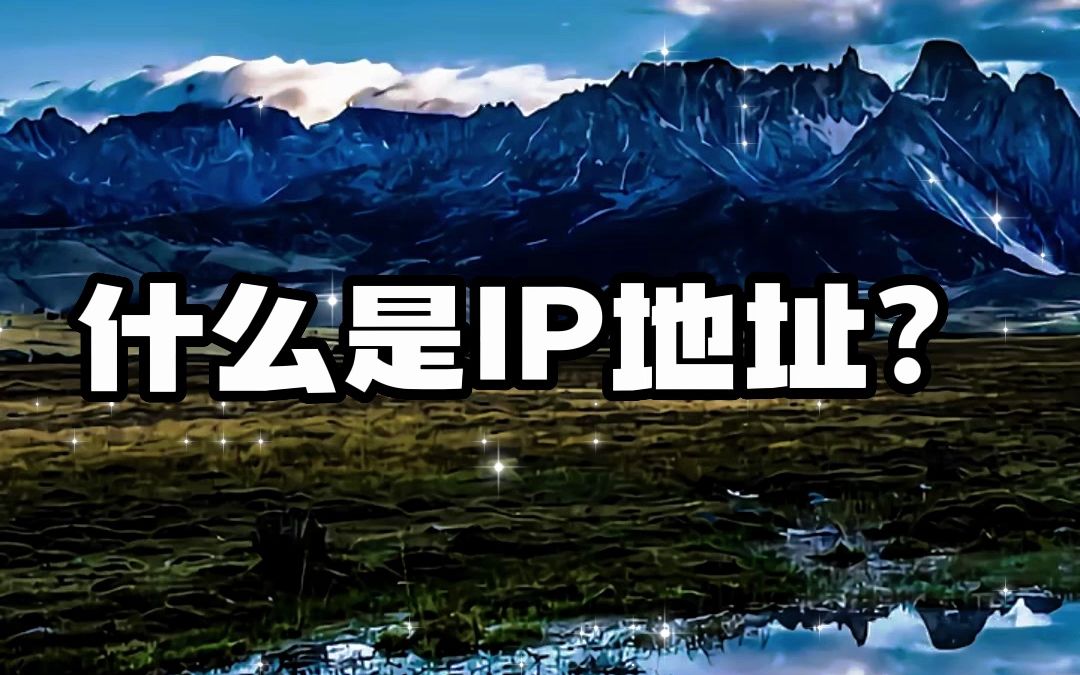 #IP地址 #IP定位 #IP查询 什么是IP地址?哔哩哔哩bilibili