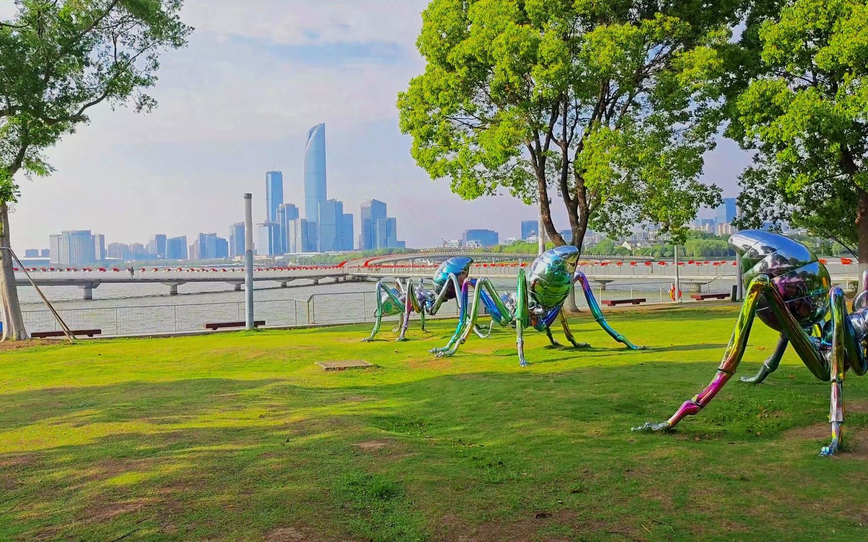 手机随拍李公堤南-金水湾栈桥