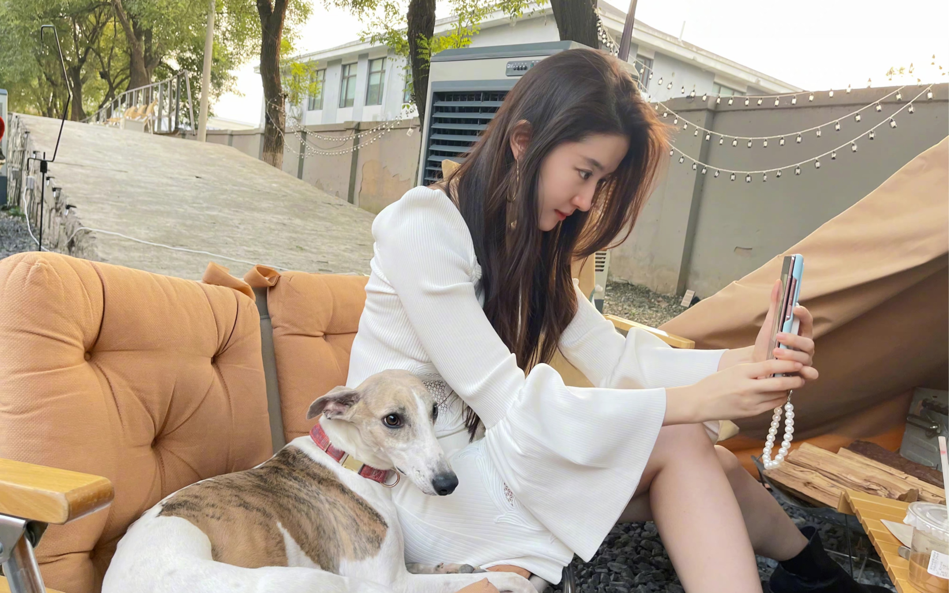 刘亦菲晒国庆假期九宫格随拍