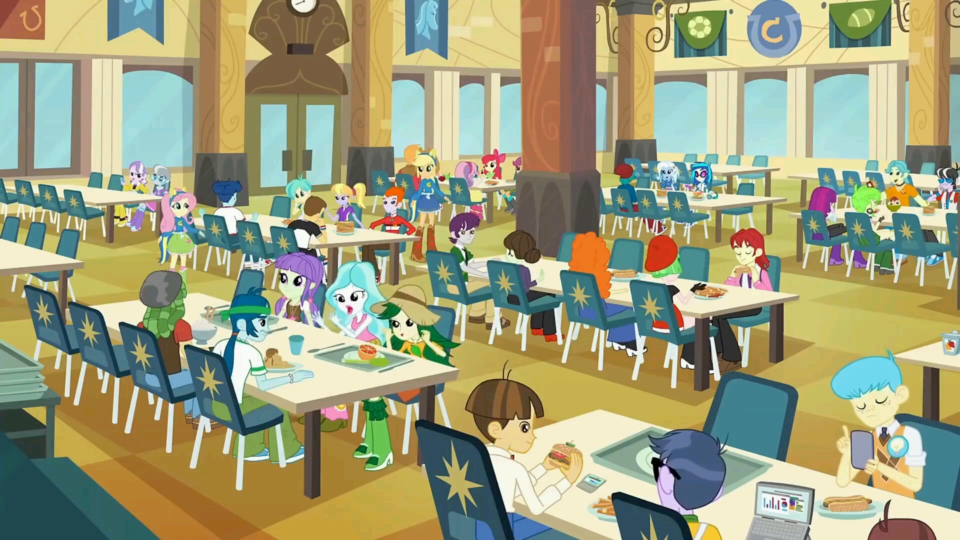 【mlp】cafeteria song/equestria girls (instrumental)食堂之歌