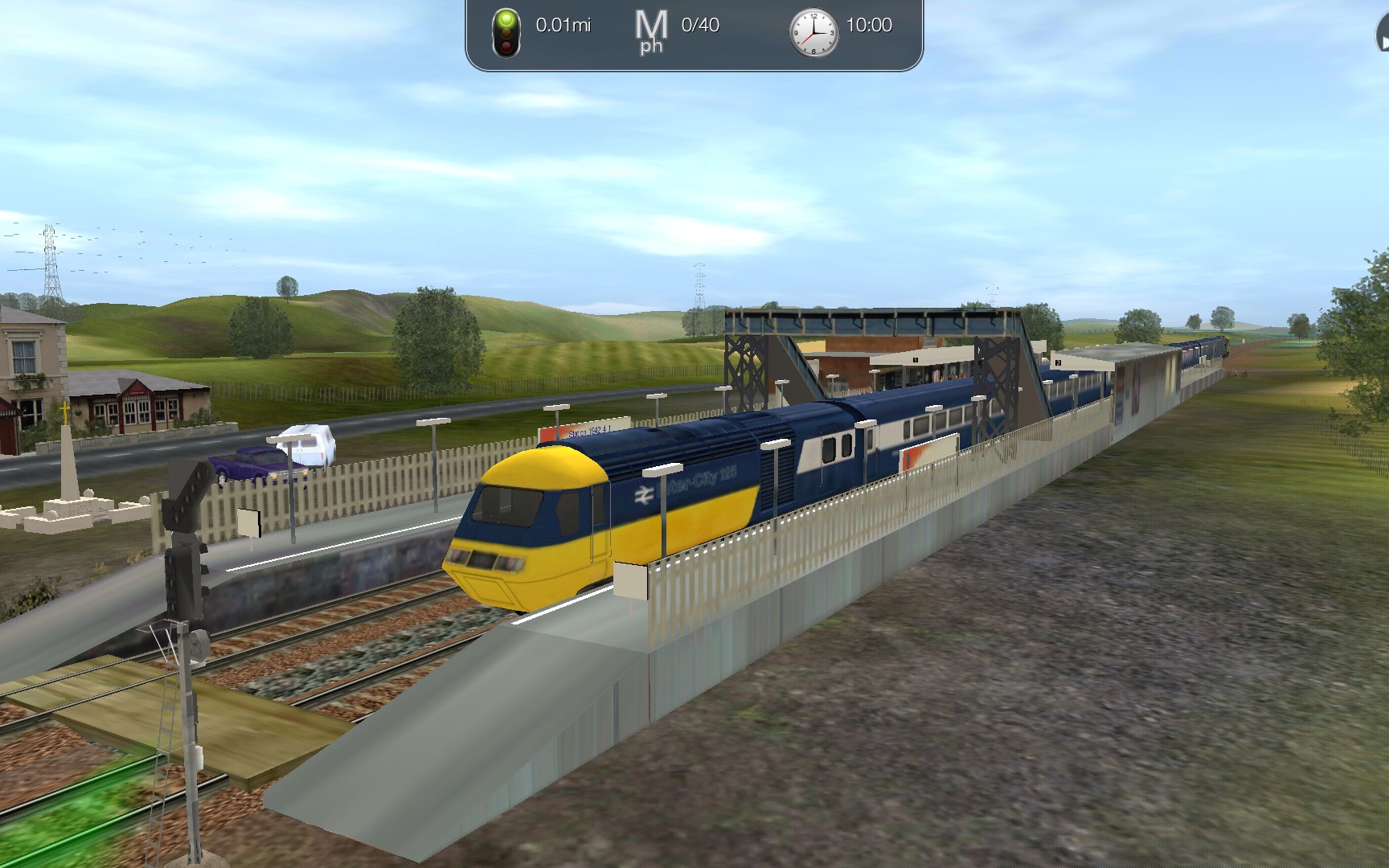 实况模拟列车云看车