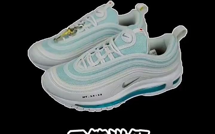 air max97耶稣圣水#篮球鞋#解说#开箱#球鞋aj
