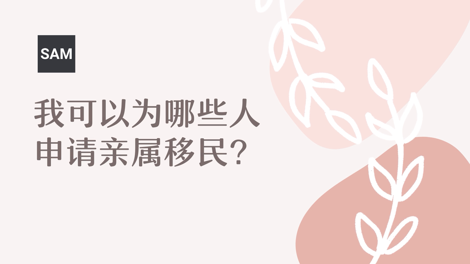 我可以为哪些人申请亲属移民?#美国移民#哔哩哔哩bilibili