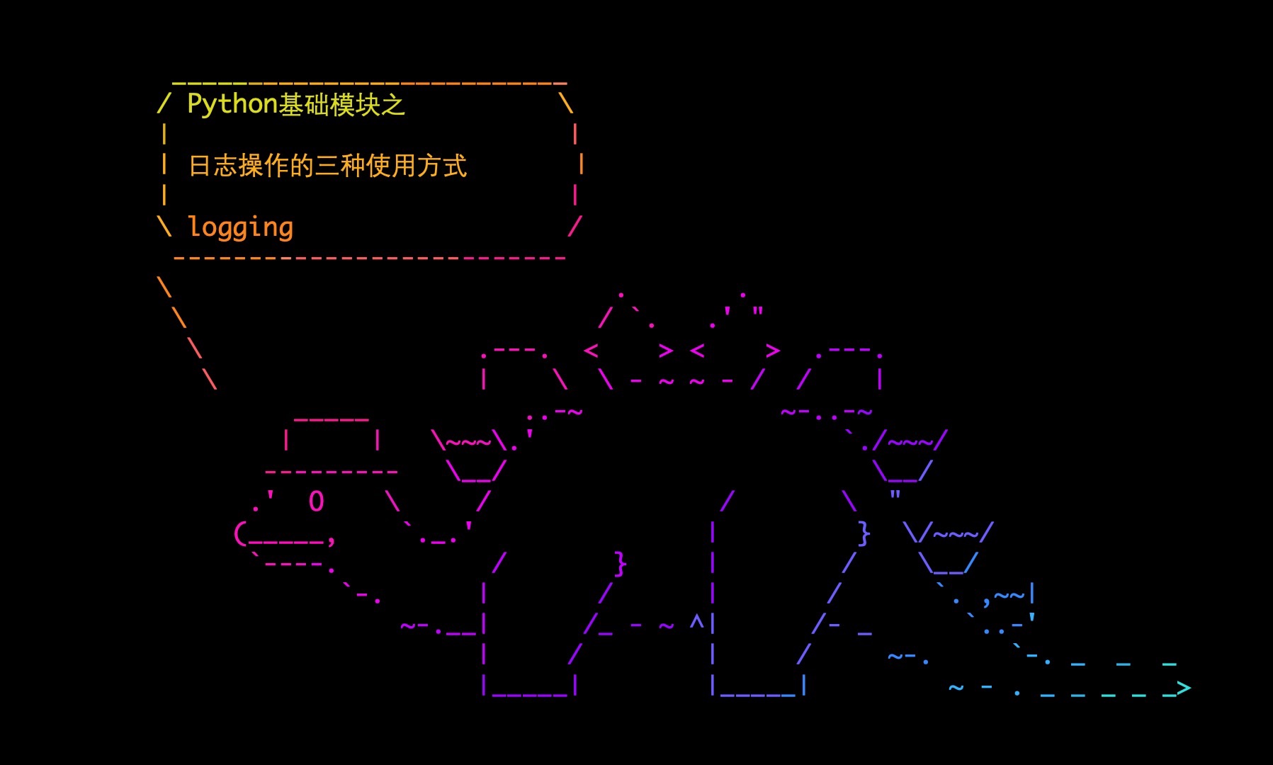 python基础模块之logging日志哔哩哔哩bilibili