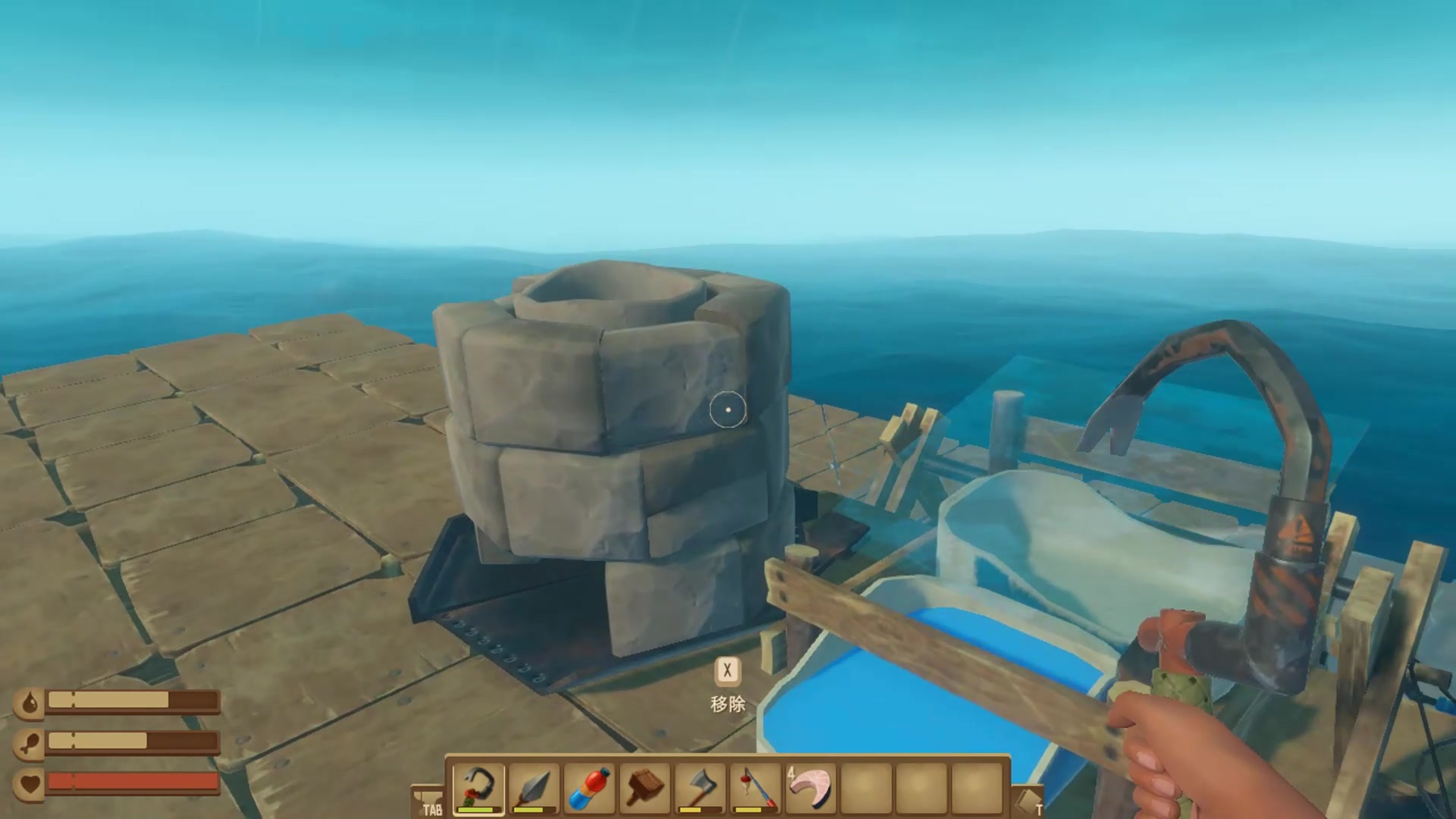 木筏求生新版本第二章p4发现海上钻井平台