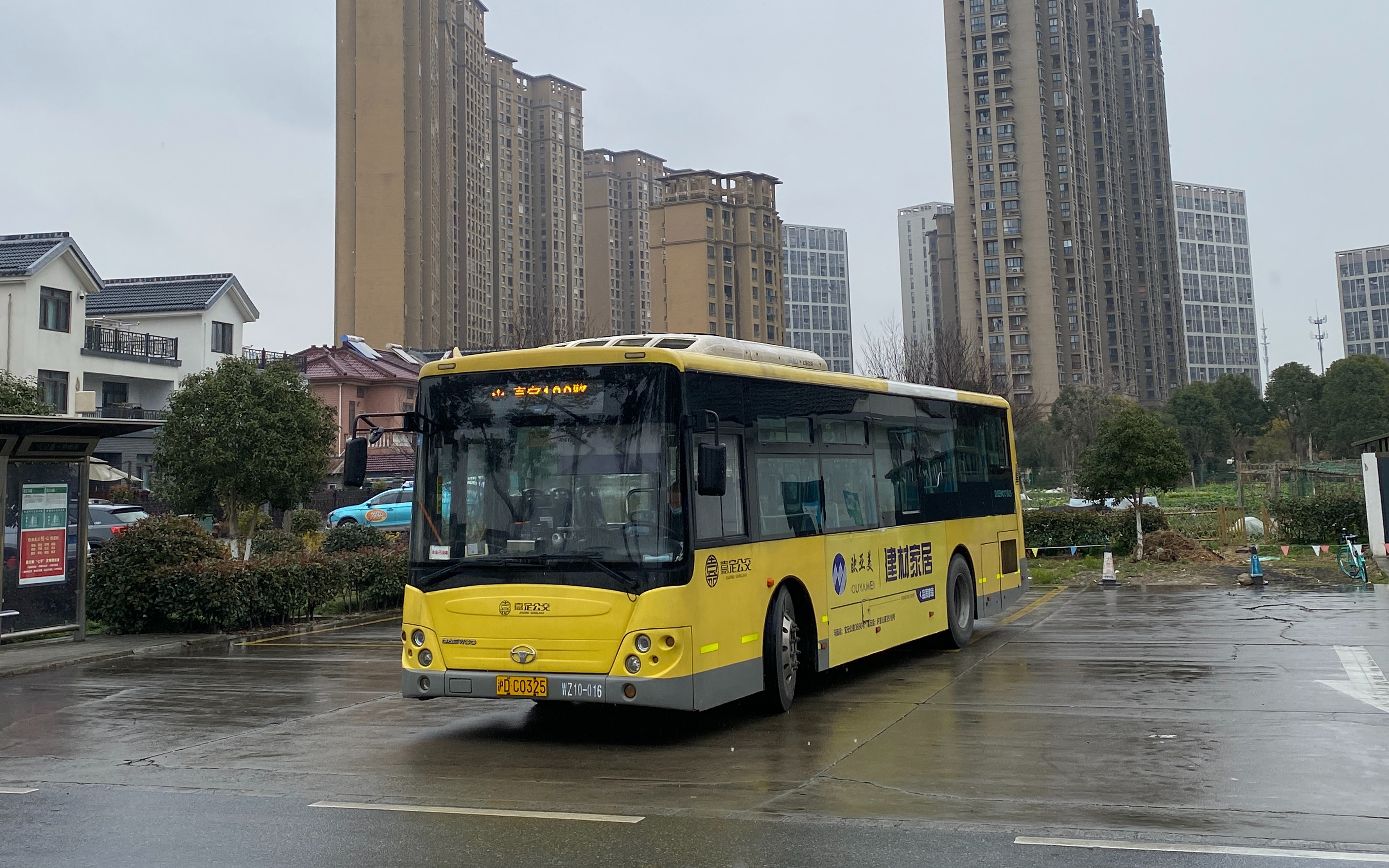 【pov 140/离江苏咫尺之遥】上海公交嘉定108路全程前方展望pov