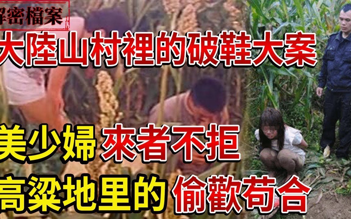 山村里的破鞋大案!来者不拒的美少妇,高粱地里的偷欢苟合!哔哩哔哩bilibili