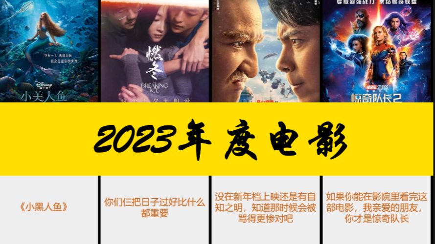 [图]虎扑评分：2023年度热门电影排行