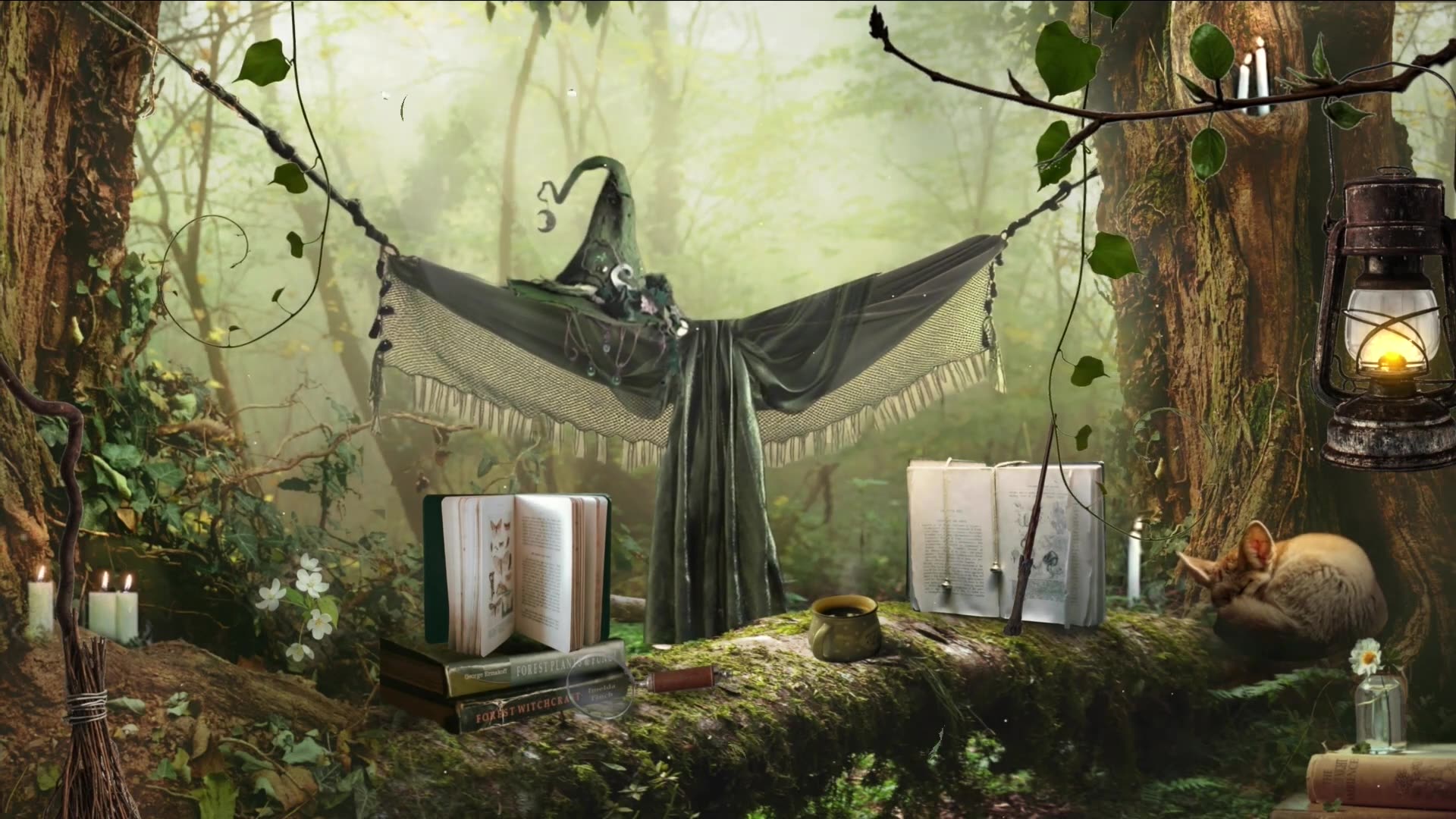 森林女巫祭坛氛围白噪音 92030169♀159878