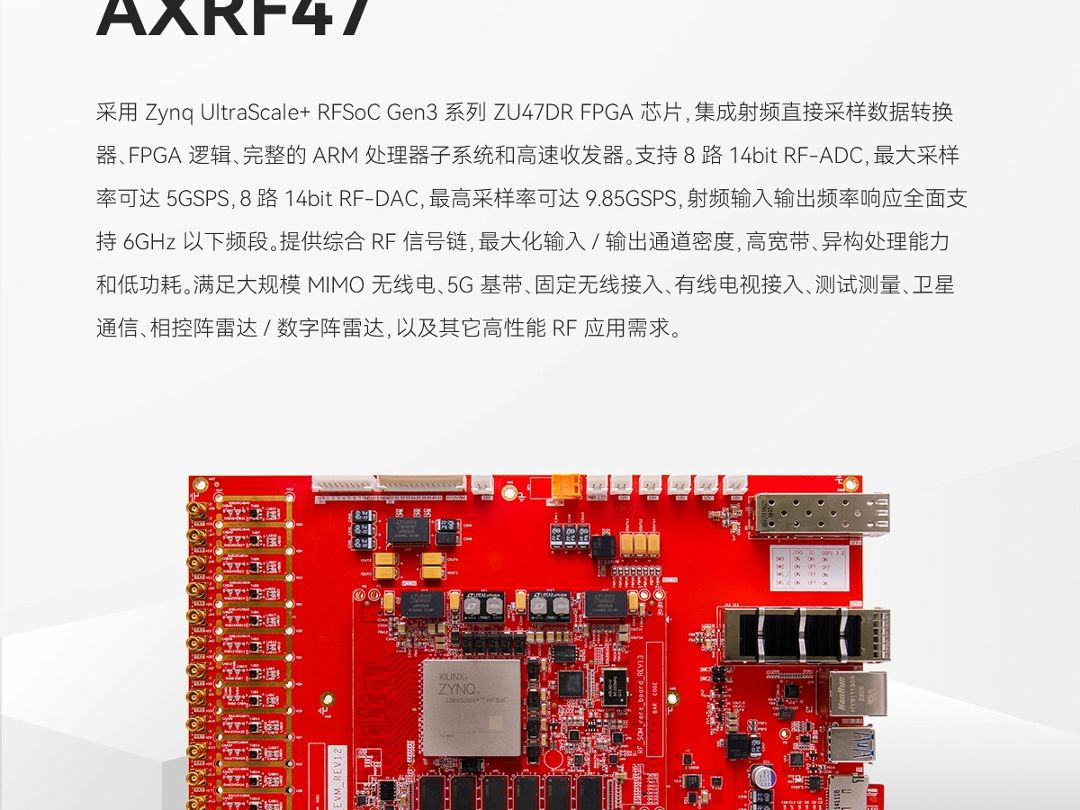 【重磅新品】ALINX 正式发布软件无线电射频行业解决方案 XILINX RFSoC 开发套件哔哩哔哩bilibili