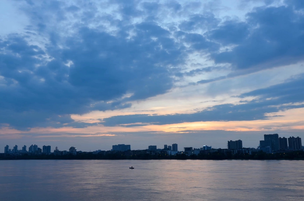 湘潭之光延时拍摄