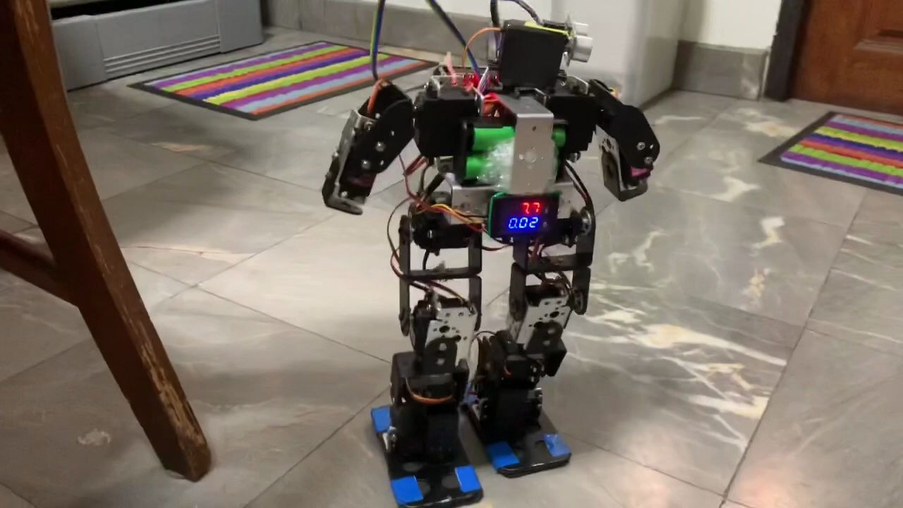 13自由度舵机机器人v6版