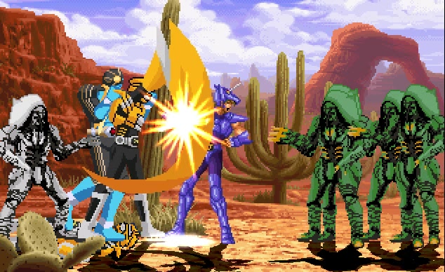 [mugen]sanagiwh&假面骑士三号vs利刃&邪武