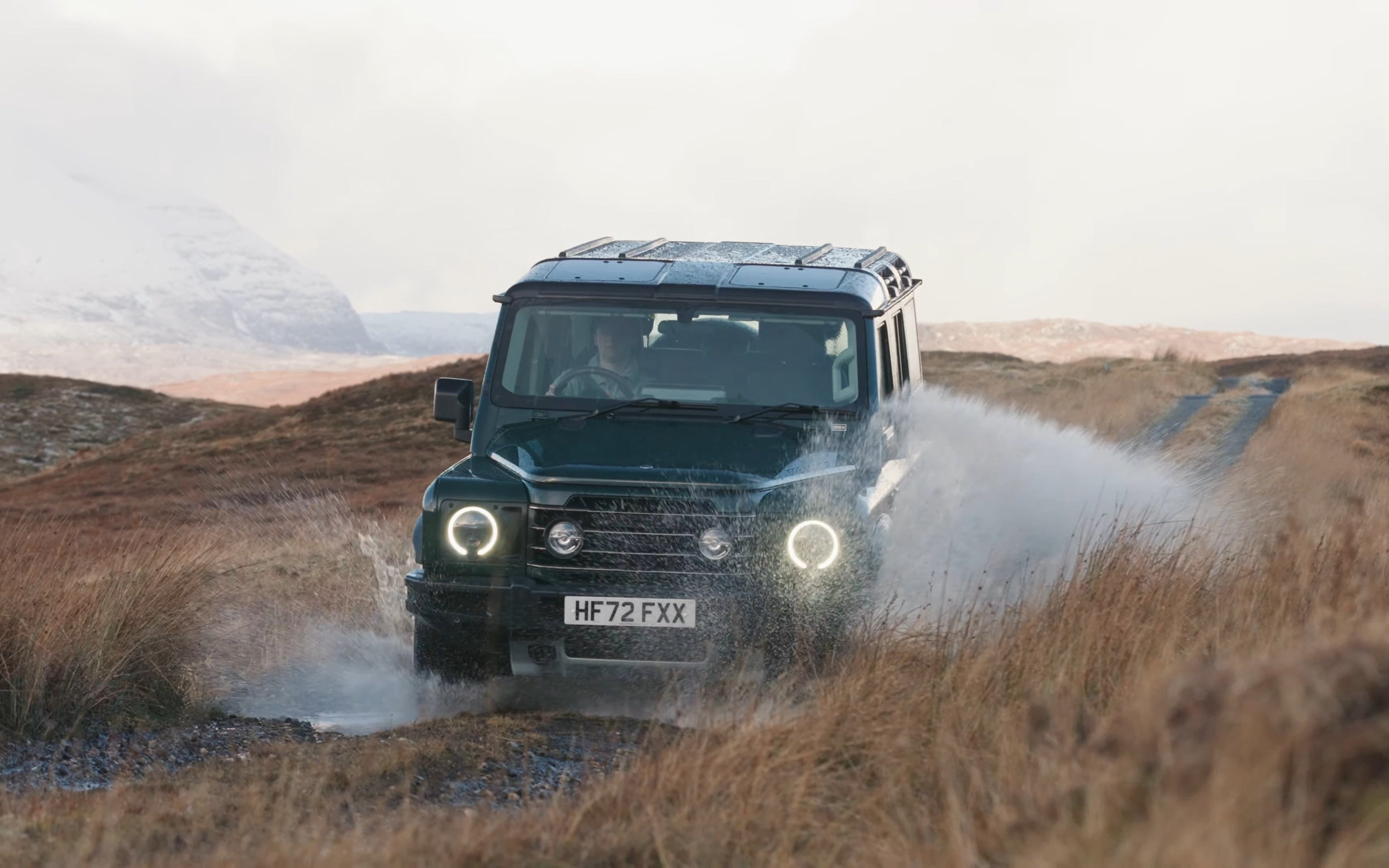 英力士掷弹兵越野大师版-苏格兰泥地越野试驾体验 ineos grenadier