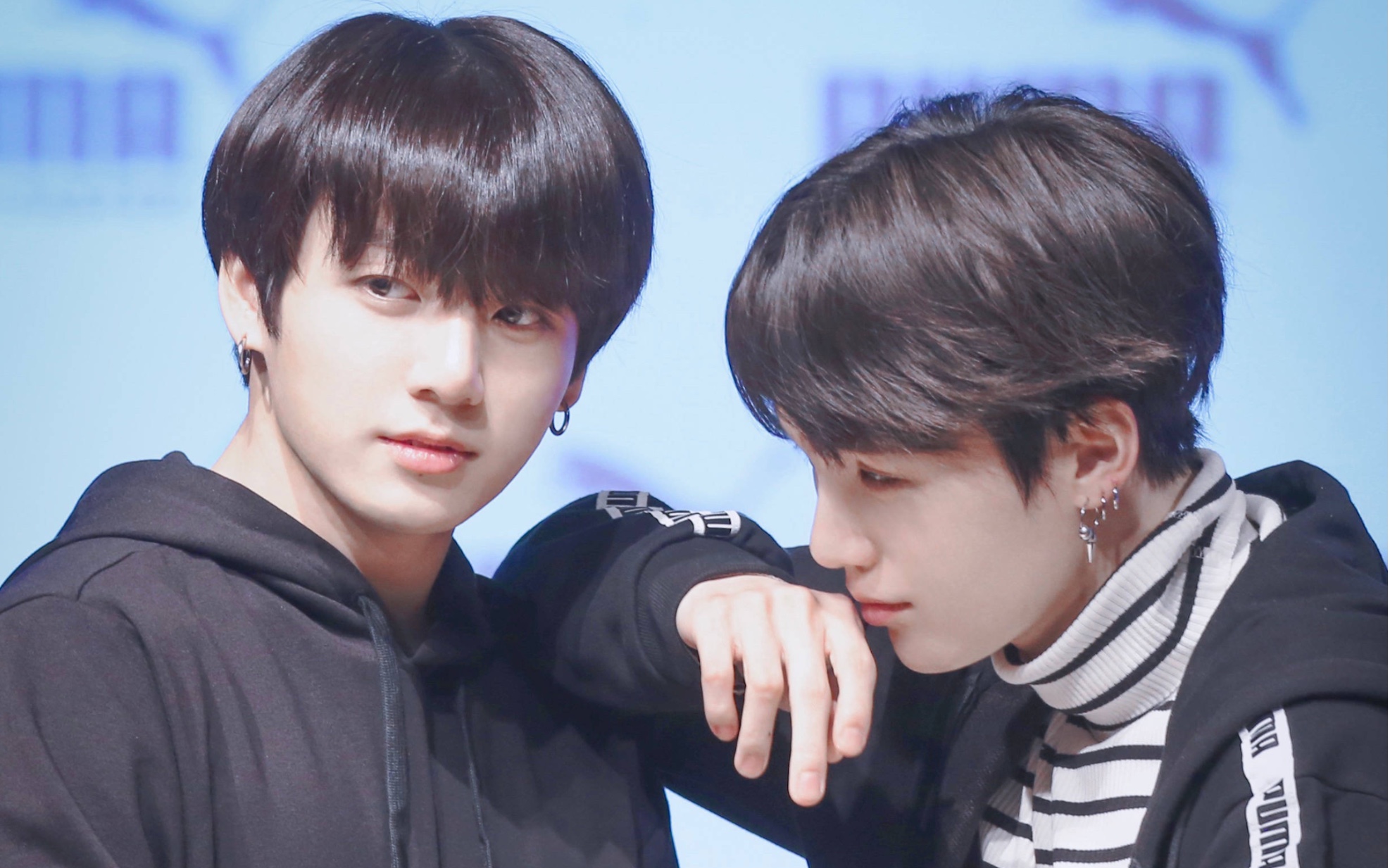 点击收听闵玧其和田柾国演唱会make it right的绝美和音!