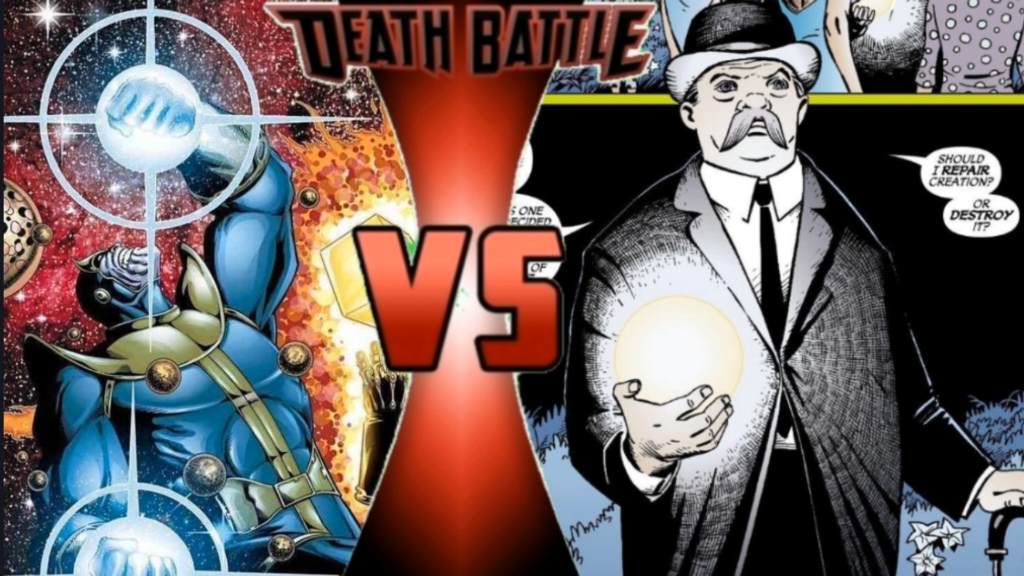 (生死决斗)宇宙之心灭霸vsdc上帝(漫威vs dc)