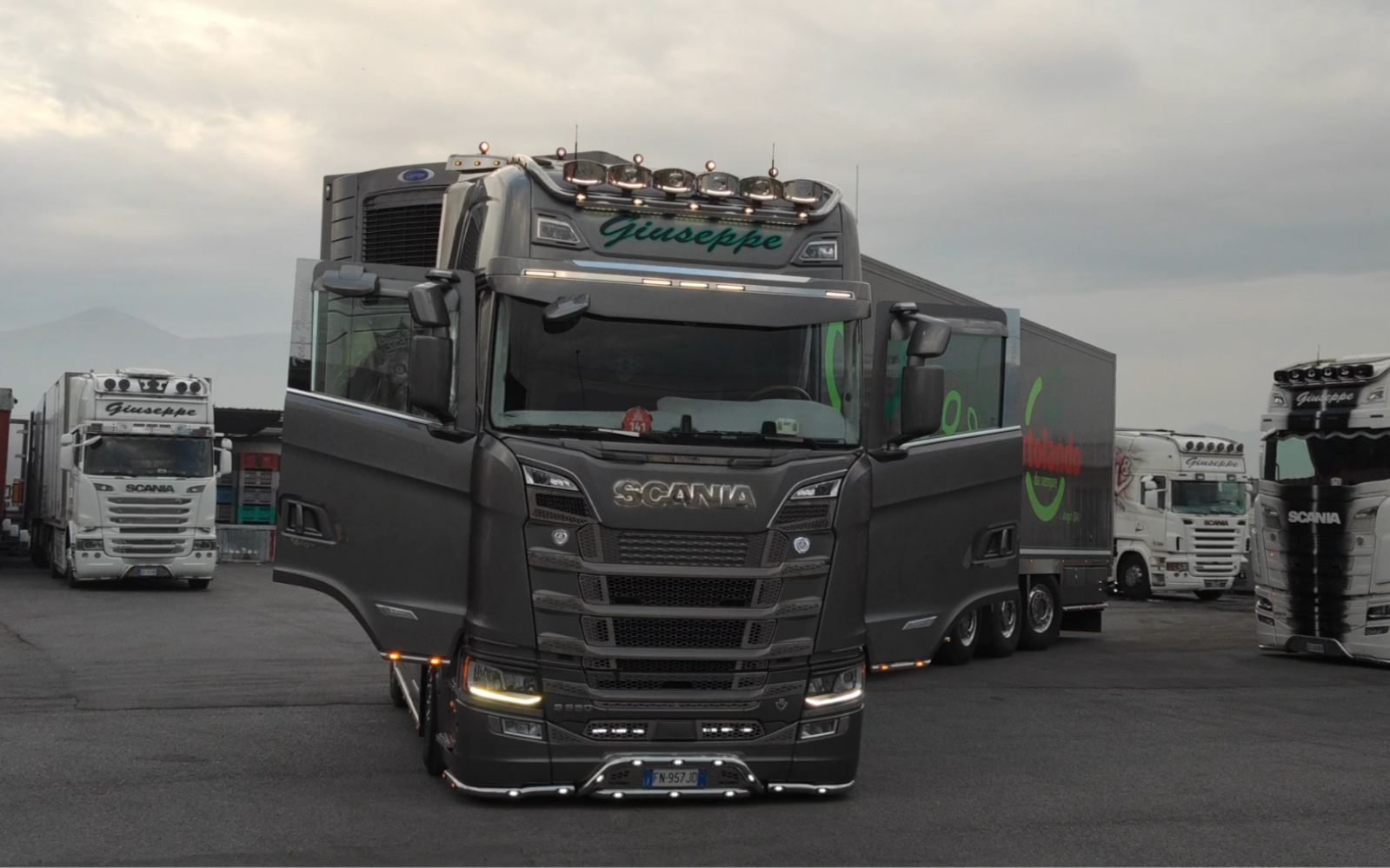 scania s650 v8 