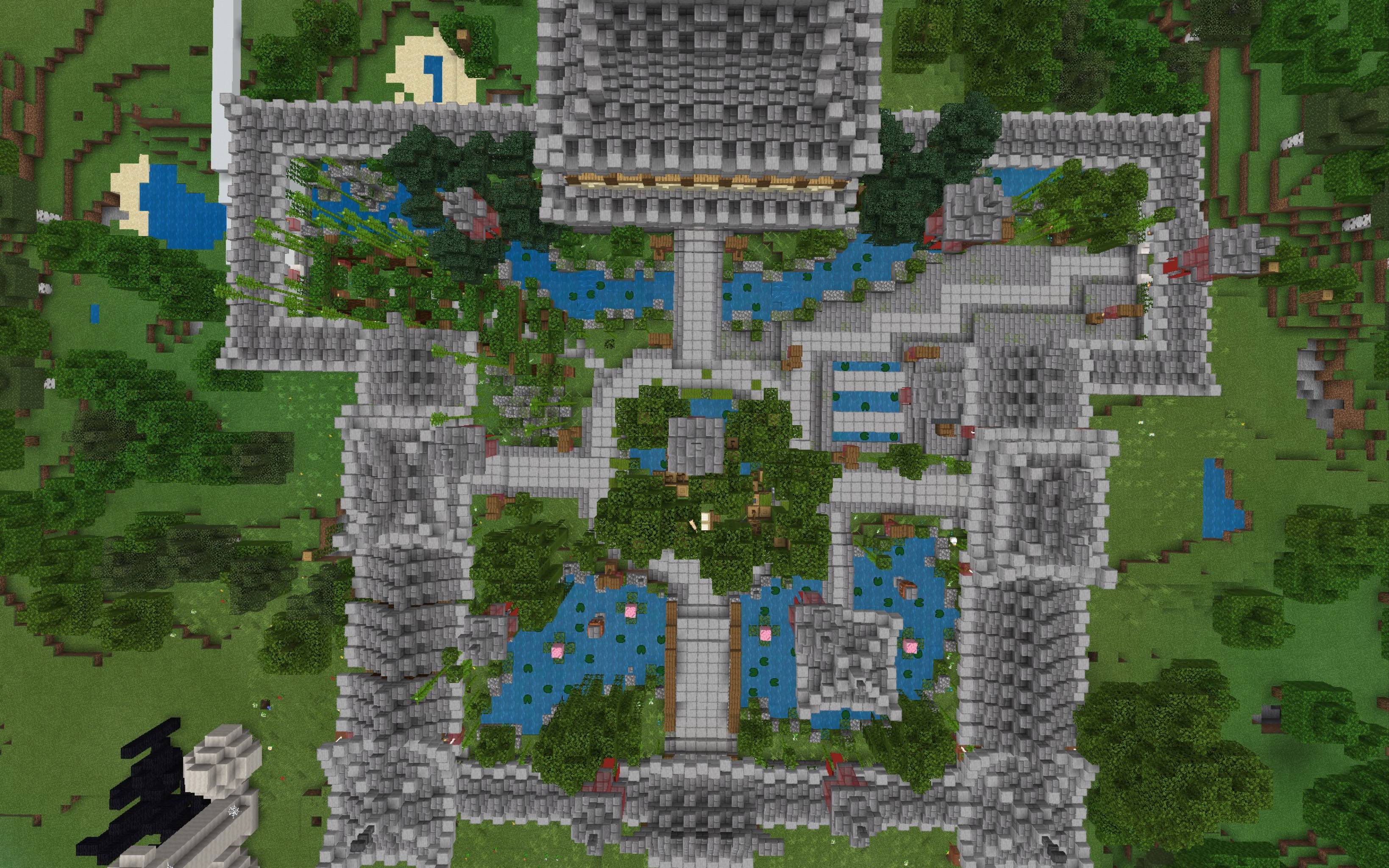 你好旧时光我的世界中式建筑展示梦环园