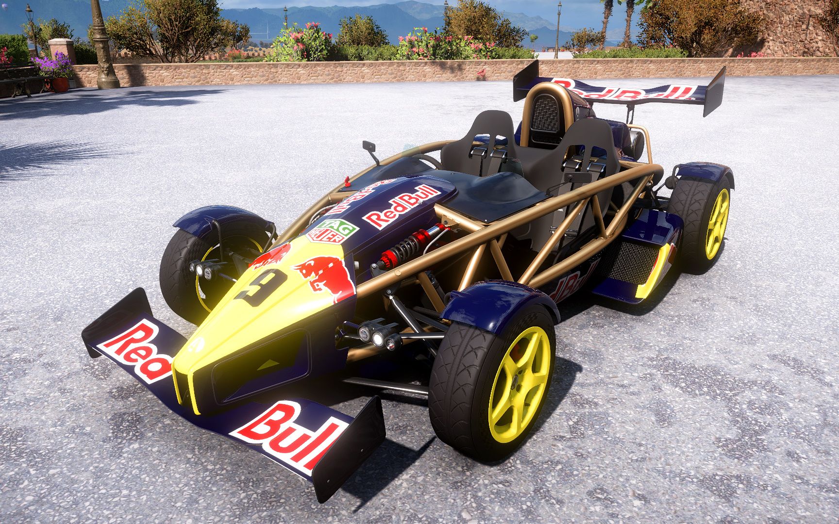 地平线5:爆改"未知载具",这是一辆f1赛车吗?