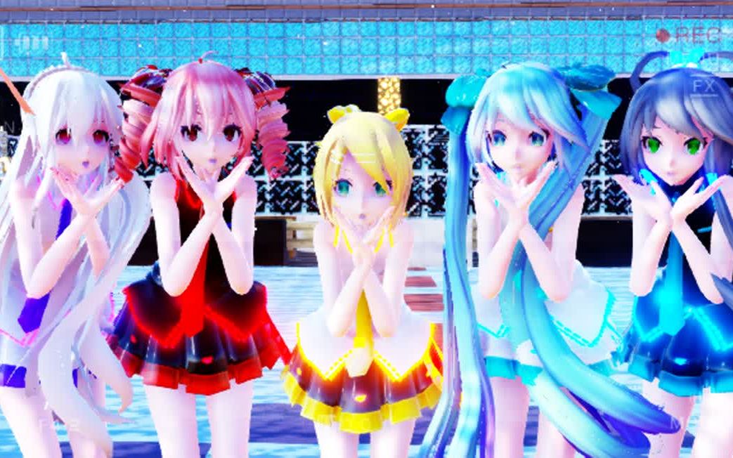 【MMD/重置】四色Mercy哔哩哔哩bilibili