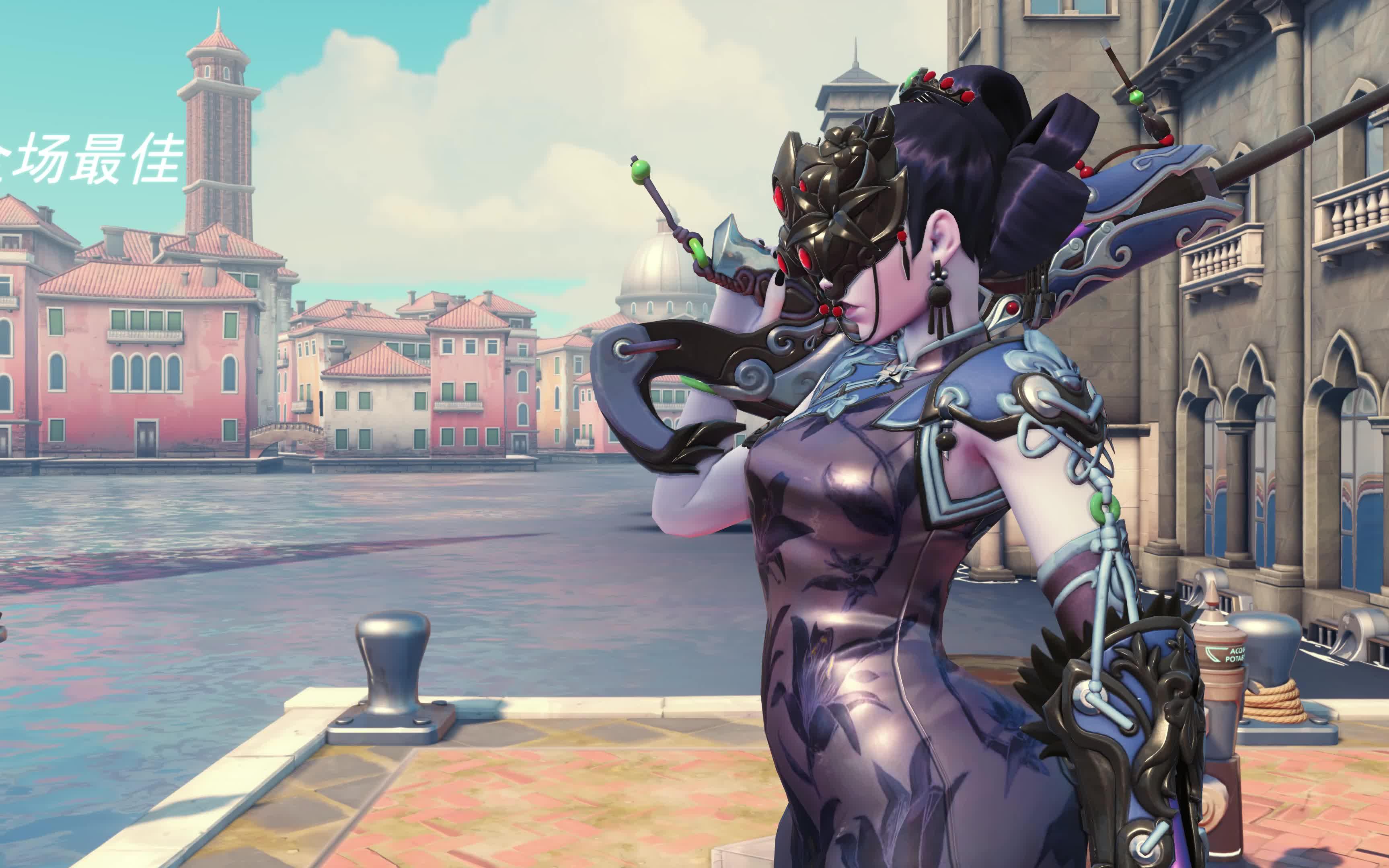 旗袍黑百合 渗透杀敌