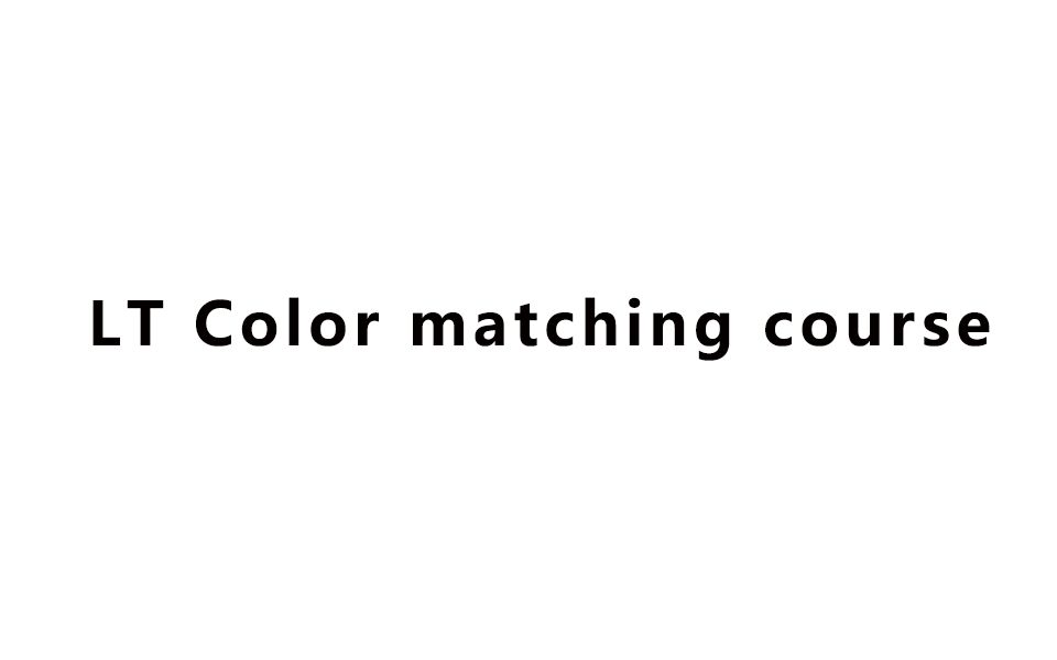 lt color matching course