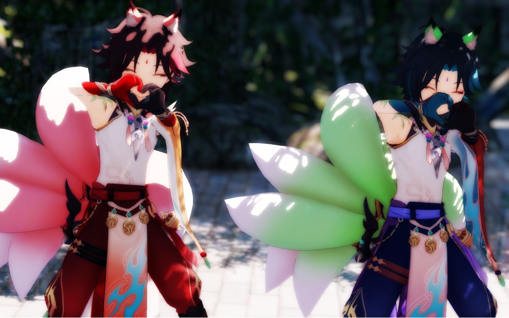 【原神 魈】九尾小魈宝宝,哎嘿